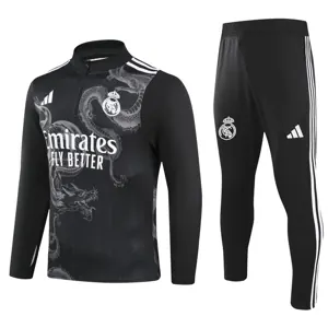24-25 Real Madrid Long Sleeve Training Suit Football Shirts