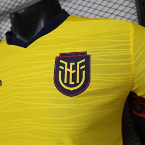 World Cup 2026 Ecuador Home Mens Yellow Kit Soccer Player Version T-Shirt AAAAJersey Supply Yupoo 10 6