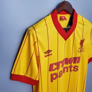 1984 Retro Liverpool Soccer Jersey Away S-2XL 5