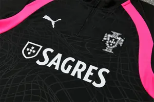 2026 Portugal Mens Kit Football Black Training Long Sleeve Suit Yupoo 9 9