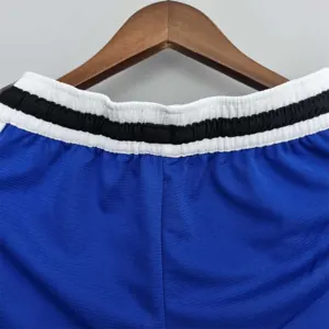 2022 Dallas Mavericks NBA US Training Shorts blue black border 6