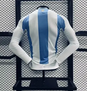 2024 Argentina Home Long Sleeve Kit Player Version Shirt Football AAAAJersey Yupoo 1