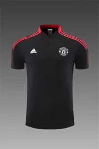 Manchester United Polo black red-three sides 6