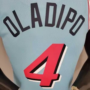 OLADIPO#4 Miami Heat V-neck blue 6
