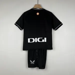 23-24 Kids Goalkeeper Athletic Bilbao Black size 16-28 Soccer Jerseys 9