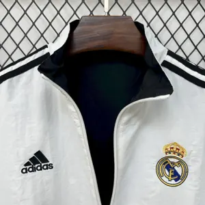 25-26 Real Madrid Double-Sided Windbreaker Jackets Kit Yupoo 4
