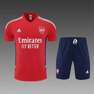 22-23 Arsenal Training Suit Short Sleeve Kit Red 8