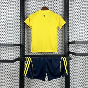 25-26 Al-Nassr Home Kid Kits Youth Apparels AAAAJersey Supply Yupoo 2