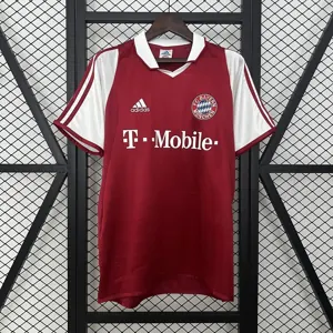 03-04 Bayern Munich Home Retro Kit Vintage Shirt AAAAJersey Dropship Yupoo