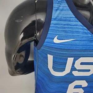 2021 Olympic Games LILLARD#6 USA Team USA Blue 2