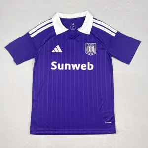 26-27 RSC Anderlecht Mens Home Kit Football T-Shirt AAAAJersey Supply Yupoo 8 6