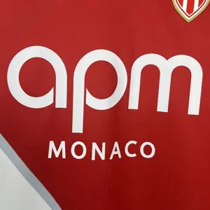 25-26 Monaco Home Shirt Football Apparels ete Sino AAAAJersey Supply Yupoo 5