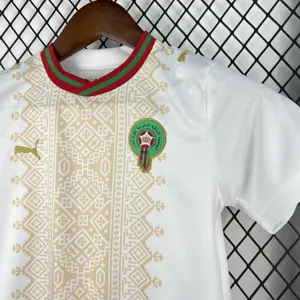 2026 World Cup Morocco Away Kids Kit Football Youth Apparels AAAAJersey Supply Yupoo 6 5