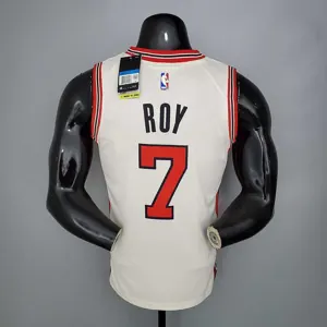ROY#7 Portland Trail Blazers Beige 4