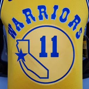 Retro version THOMPSON#11 Golden State Warriors yellow 4