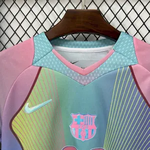 25-26 Barcelona Blue X KAROLG Football T-Shirt Custom Edition AAAAJersey Dropship Yupoo 5