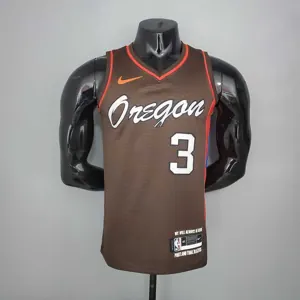 2021 McCOLLUM#3 Trail Blazers City Edition Brown