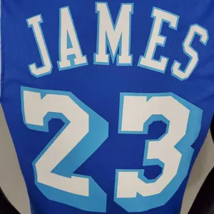 2021 James #23 Lakers Retro Blue 5