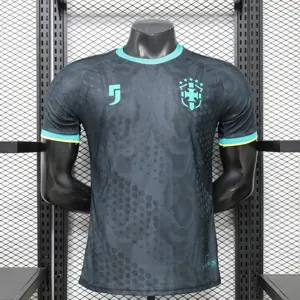 2026 Brazil Mens Special Edition Player Version Football Black Shirt AAAAJersey Supply Yupoo 9