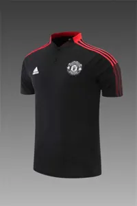 Manchester United Polo black red-three sides 18
