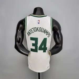 2022 ANTETOKOUNMPO#34 Bucks White 7