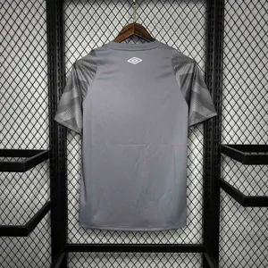 24-25 Santos Training Grey Kit Soccer Apparel AAAAJerseys Dropshipping Yupoo 3