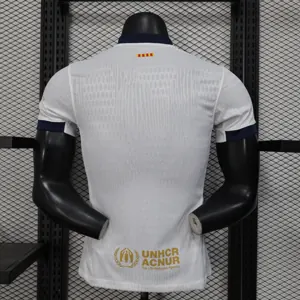 25-26 Barcelona x Travis Scott Edition été Kit Player Version White Shirt AAAAJersey Supply Yup 4