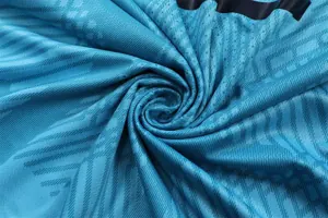 22-23 Barcelona vest training suit kit blue 20