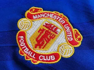 86-88 Manchester United blue away kid kits 1