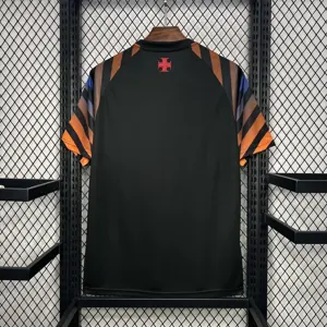 24-25 Vasco Da Gama Warm-Up Black Shirt AAAAJersey Supplier Yupoo 4
