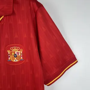88-91 Spain Home S-XXL football t-shirt 2