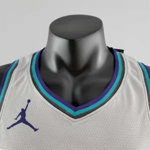 2019 Oubre jr. #12 Charlotte Hornets Grey NBA Jersey 8
