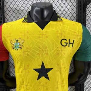 2025 Ghana Commemorative Yellow Player Shirt AAAAJersey Supply Yupoo 2