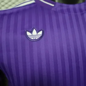 25-26 Real Madrid Casual Purple Retro Style Football Shirt Apparels AAAAJersey Wholesale Yupoo 2