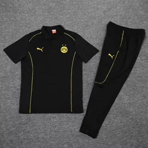 25-26 Dortmund Training Black POLO Kit Soccer AAAAJersey Yupoo S-2XL 1