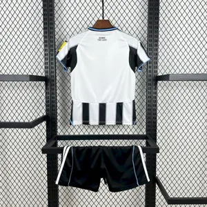 25-26 Newcastle United Home Kid Kits Youth Apparels Soccer AAAAJersey Yupoo 1