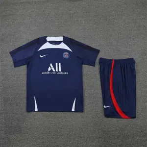 22-23 PSG Training Short Sleeve Kit Blue 8
