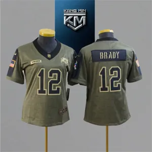 2021 New Tribute to NFL Jersey woman 1