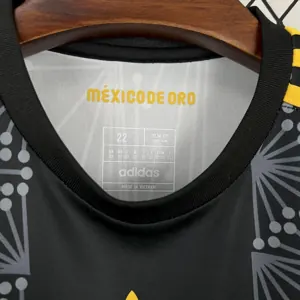 2025 Mexico Gold- Black Kids Kit Youth Apparels Soccer AAAAJersey Yupoo 7