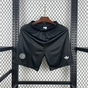 2025 Germany 125th Anniversary Black Shorts Football Trousers AAAAJersey Supply Yupoo