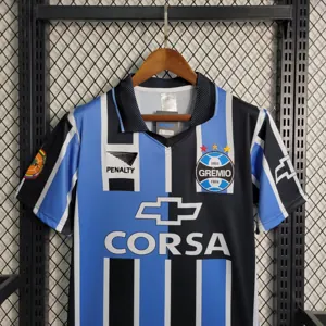 1998 Retro Gremio Home S-XXL Cheap Soccer Jerseys 4