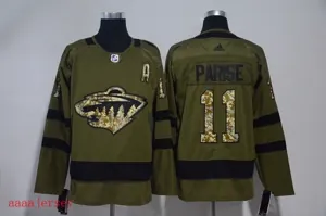 Minnesota wild ice hockey jersey M-3XL 明尼苏达荒野队冰球服