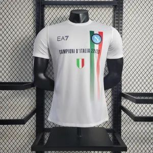 23-24 Napoli White Champions Player Version
