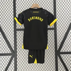 23-24 Dortmund away kid kit Best Soccer Jersey 6