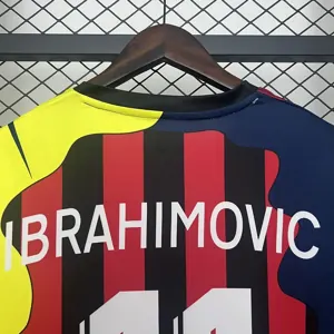 25-26 Ibrahimovic Career Special Edition Kit Football T-Shirt AAAAJersey Wholesale Yupoo 2