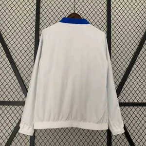 2024 Italy Reversible Windbreaker Home&Away Style Double-Sides Jacket Soccer Jerseys For Sale 3