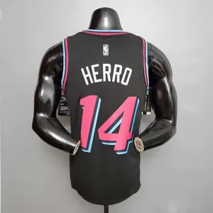 HERRO#14 Miami Heat V-neck black 2