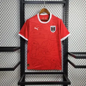 2024 Austria Home Kit UEFA Euro Shirt Football Replicas Yupoo