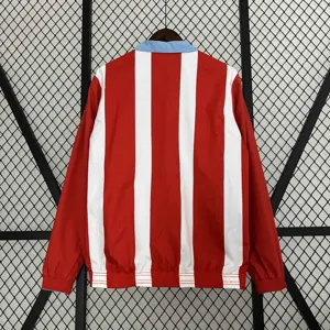 23-24 Manchester City Reversible Windbreaker Red&Blue Double-Sides Jacket Soccer Jerseys For Sa 2