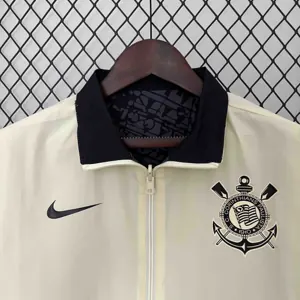 2024 Corinthians Trench Coat Reversible Windbreaker Double-Sides Jacket Soccer AAAAJersey Yupoo 8